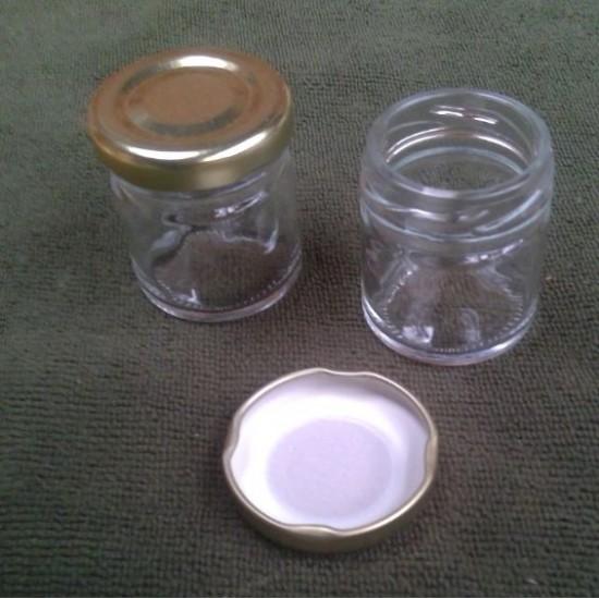 Sample honey jar